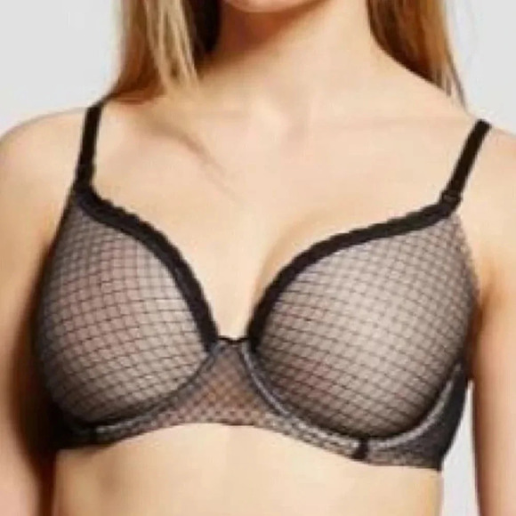 42DD Gilligan O'Malley Full Coverage Lace Molded Cup Nursing Maternity UW Bra NW - Picture 2 of 8